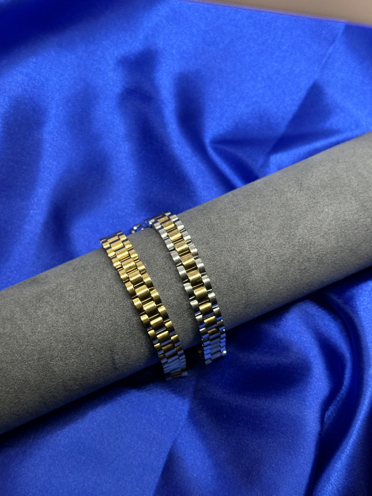 Roux bracelet - two tone