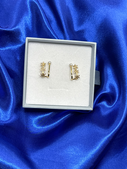 Stellar earrings - gold