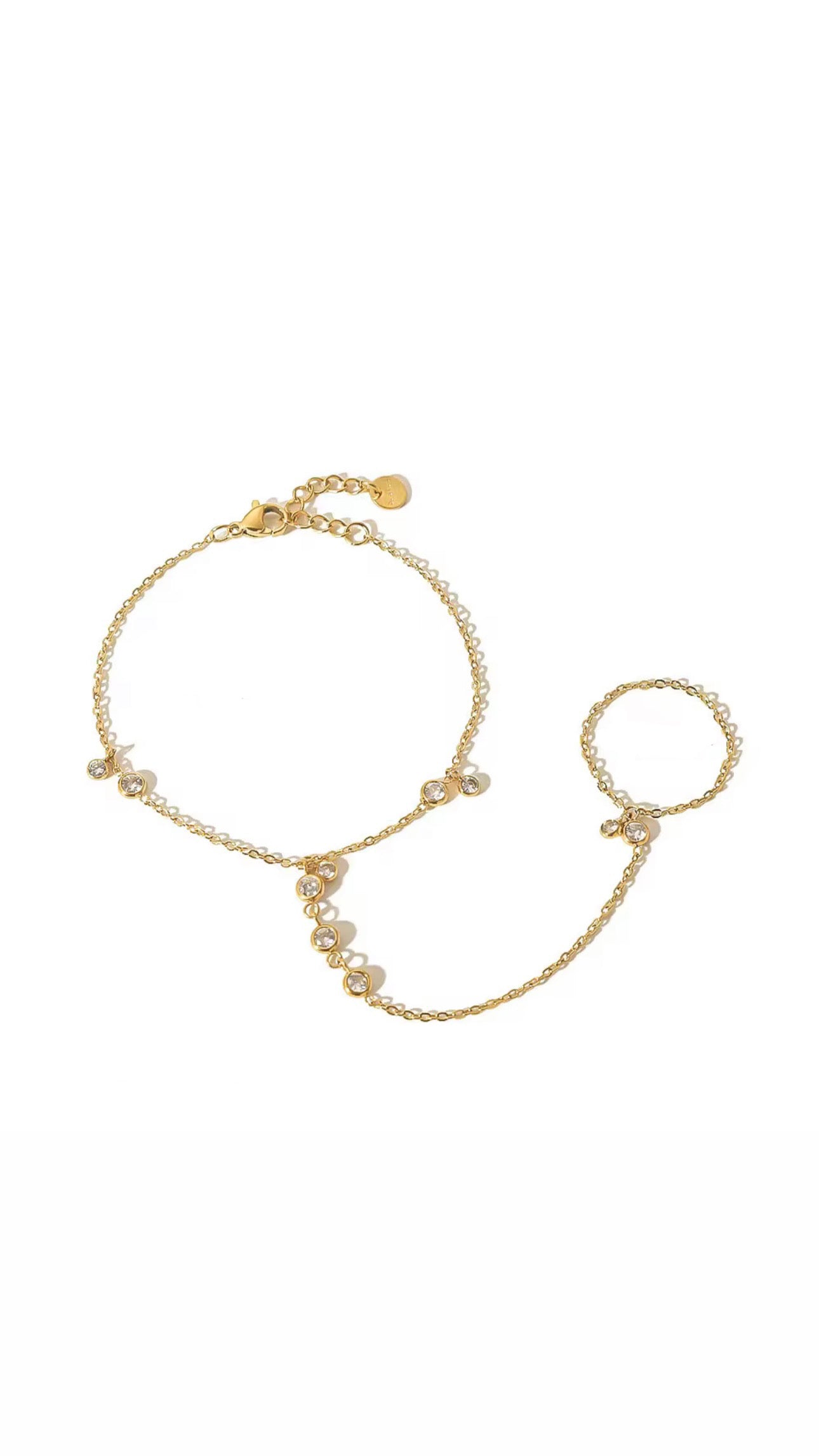 Sierra handchain - gold