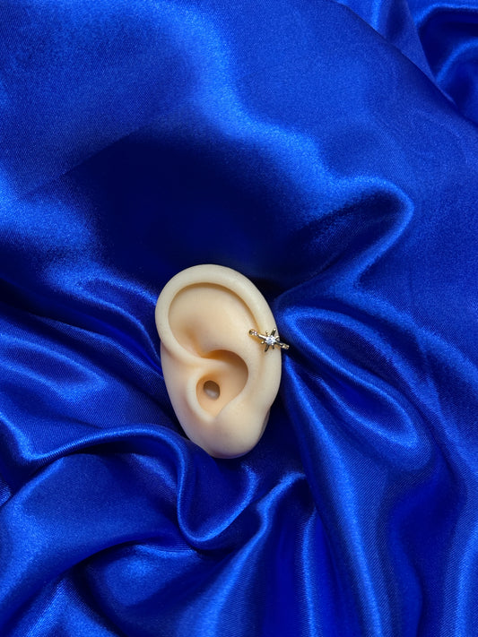star earcuff - gold