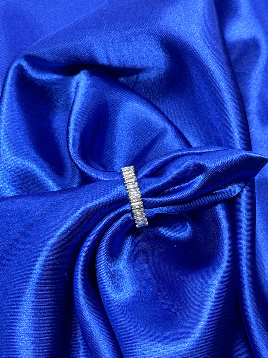 Baguette ring - silver